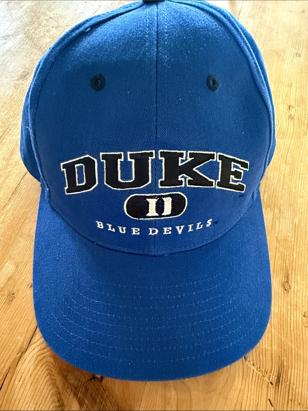 Duke Blue Devils Blue Embroidered Baseball Cap